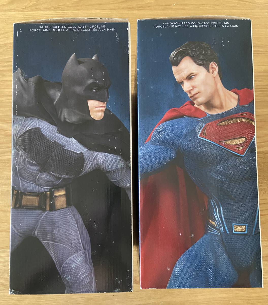 DC スタチュー バットマン&スーパーマン 2体セット / バットマン vs