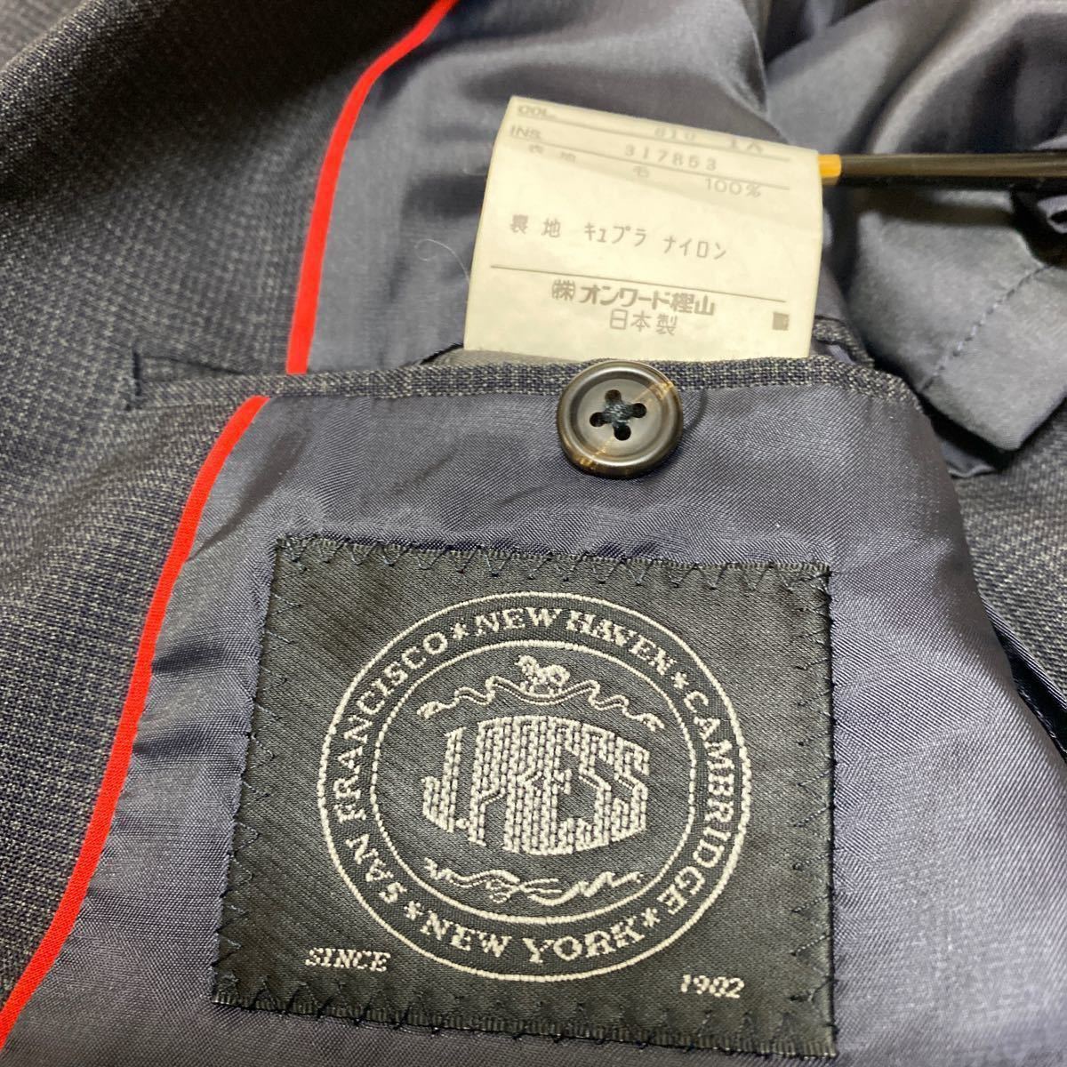 j press スーツ上下(オンワード樫山)ネクタイ付き (j press j press スーツ上下(オンワード樫山)ネクタイ付き (j press