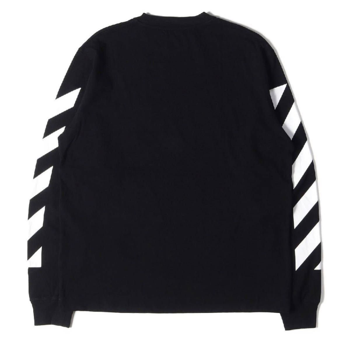 2022SS OFF-WHITE オフホワイト クルーネック ロングスリーブTシャツ