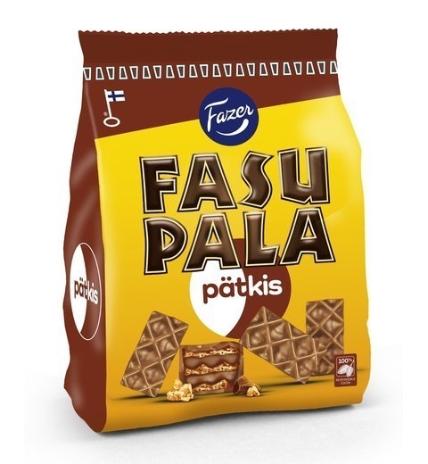 Fazer Fasupalafatserufaspalapato Kiss mint truffle taste wafers 4 sack ×215g Finland. confection. 