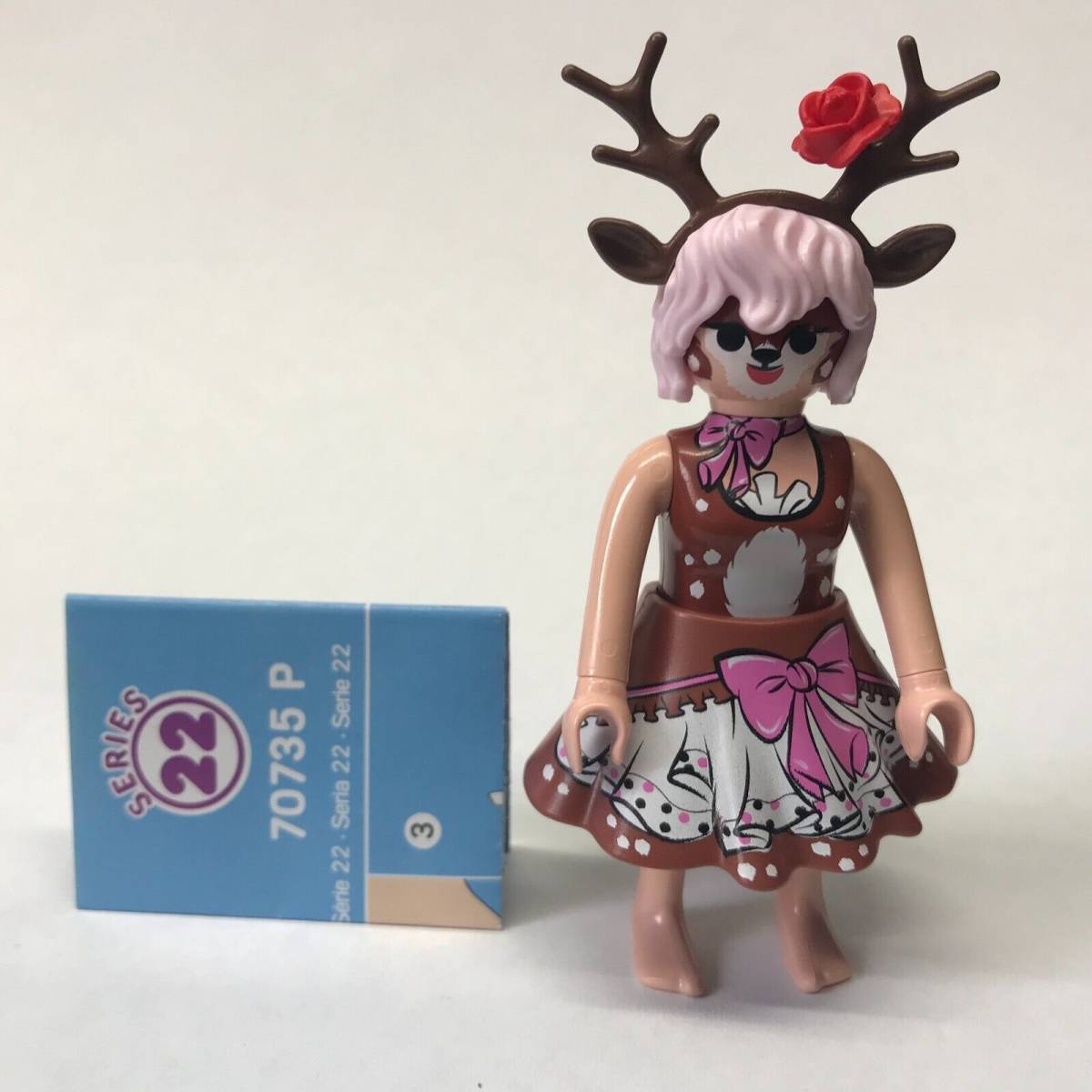 ◆プレイモービル Figureシリーズ パーティ用鹿のコスプレ◆の画像1