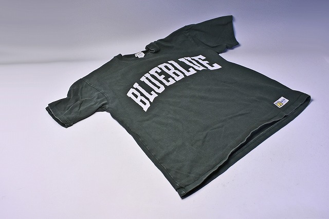 BLUE BLUE ★ ブルーブルー ★ Tシャツ ★ ハリウッドランチマーケット ★ HOLLYWOOD RANCH MARKET ★ S ★ ラッセル ★ 綿100% ★ 中古品