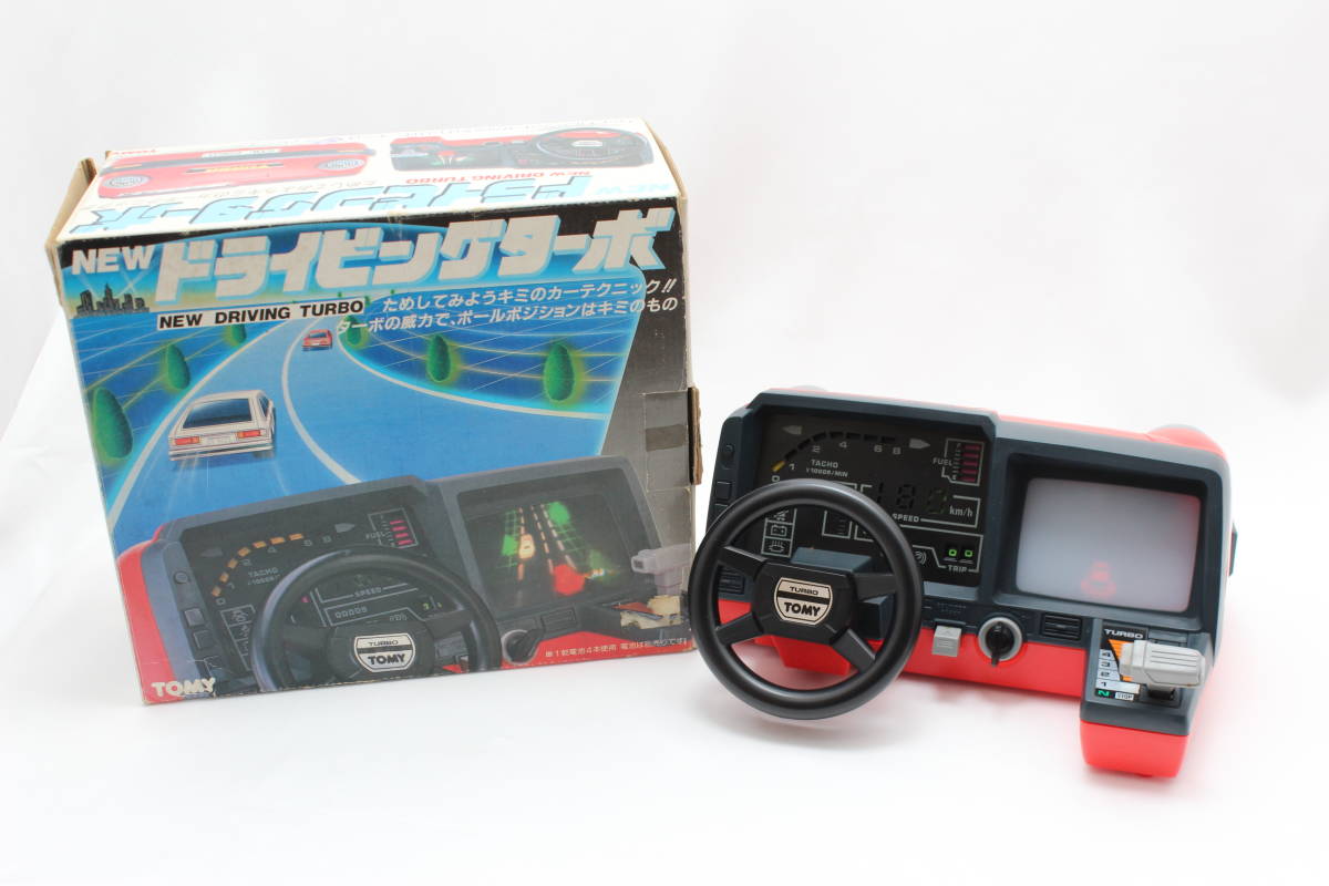良品】レトロなおもちゃ TOMY New ドライビングターボ 発送ヤマト80