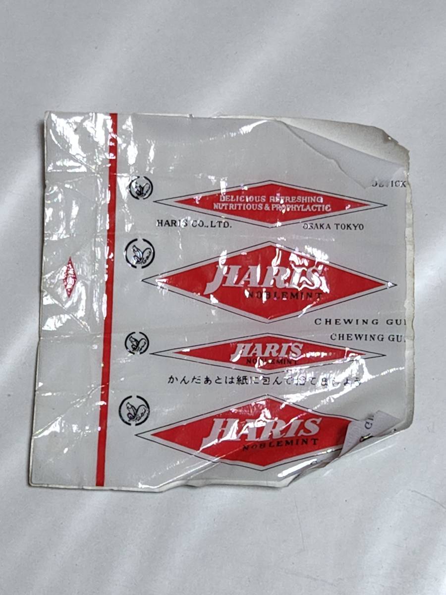 25 Showa Retro Harris NOBLEMINT chewing gum parcel paper chewing gum ..