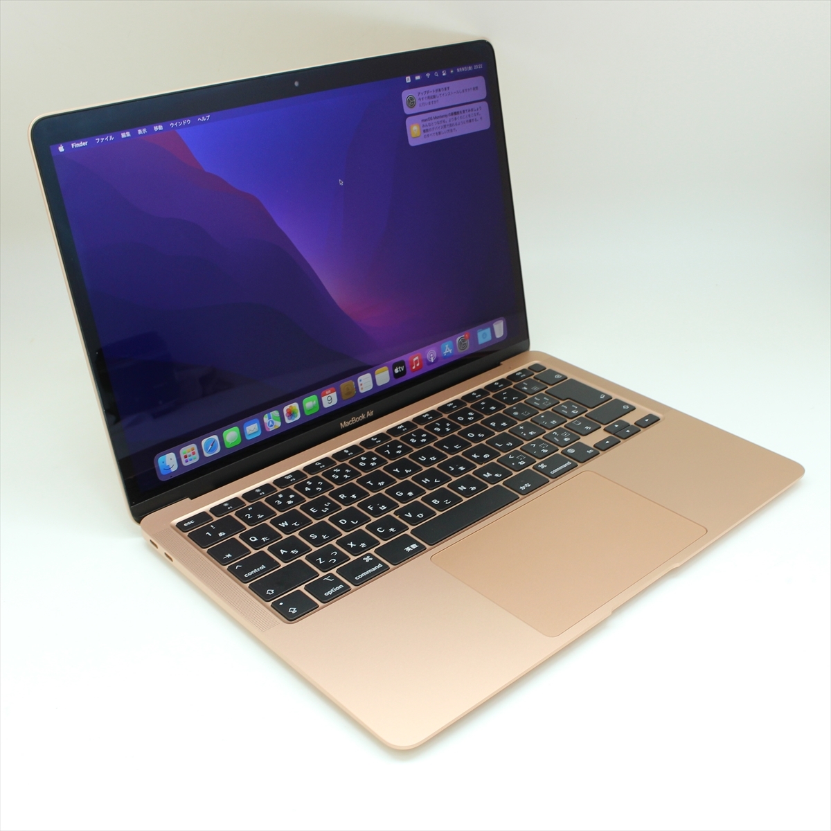 美品 apple アップル MacBook Air M1 2020 13.3インチ メモリ8GB アウトレット価格セール M1 Air 【美品】MacBook SSD メモリ8GB 256GB ノートPC