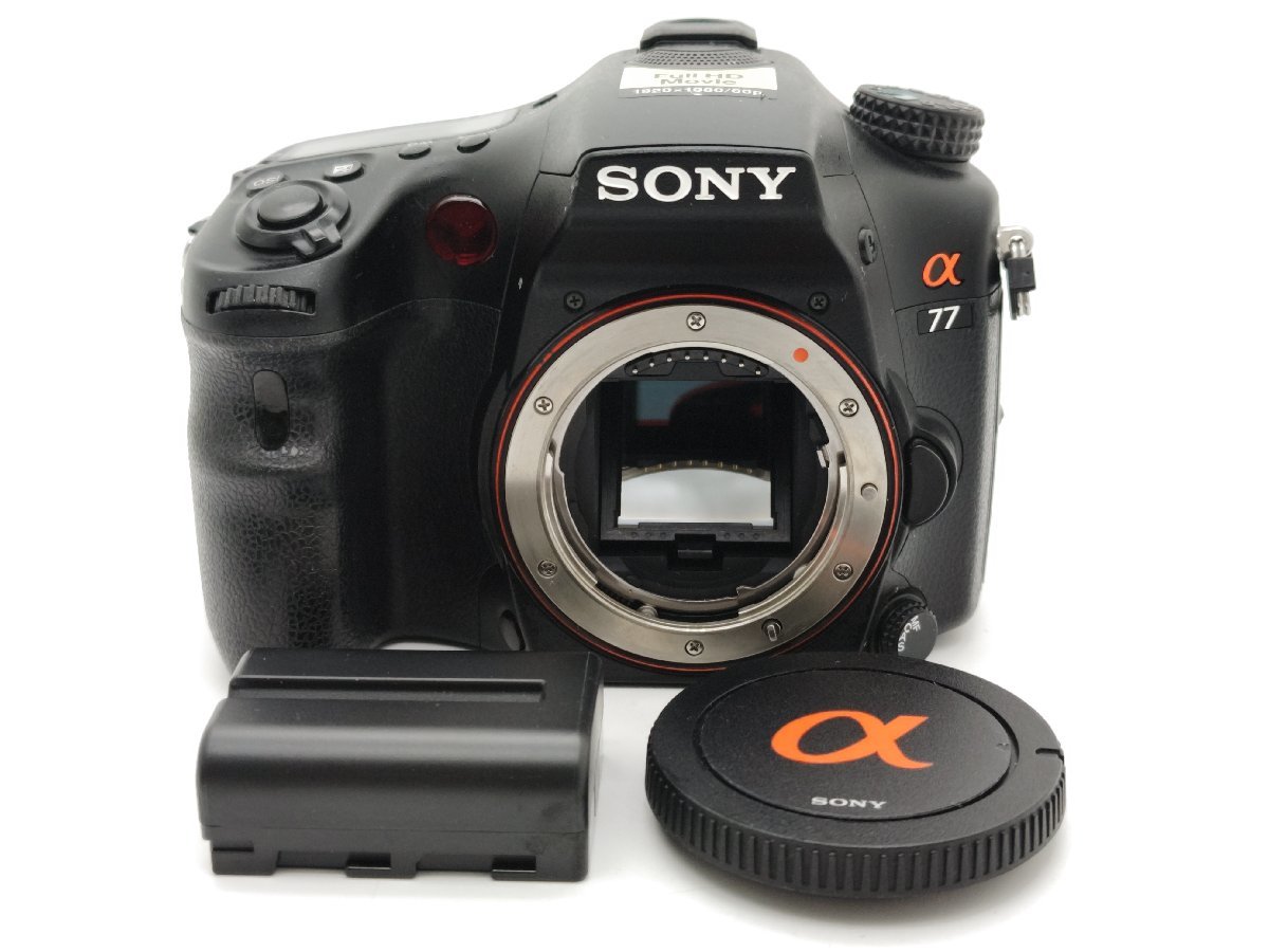 SONY α77 SLT-A77V ボディキャップ 電池付 ソニー | www.ddechuquisaca