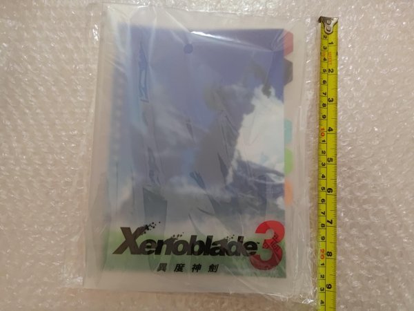 ゼノブレイド3　Xenoblade3 　特典　A5 ルーズリーフ バインダー 海外限定_画像1