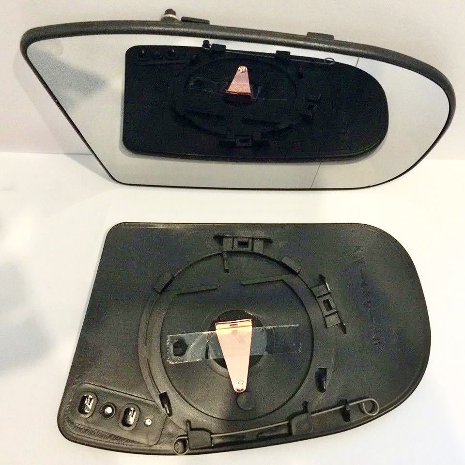  immediate payment * postage included *[ left side ] Mercedes Benz C/E Class door mirror glass clear lens W203/W211 C180 E300 other heated specification nail attaching 