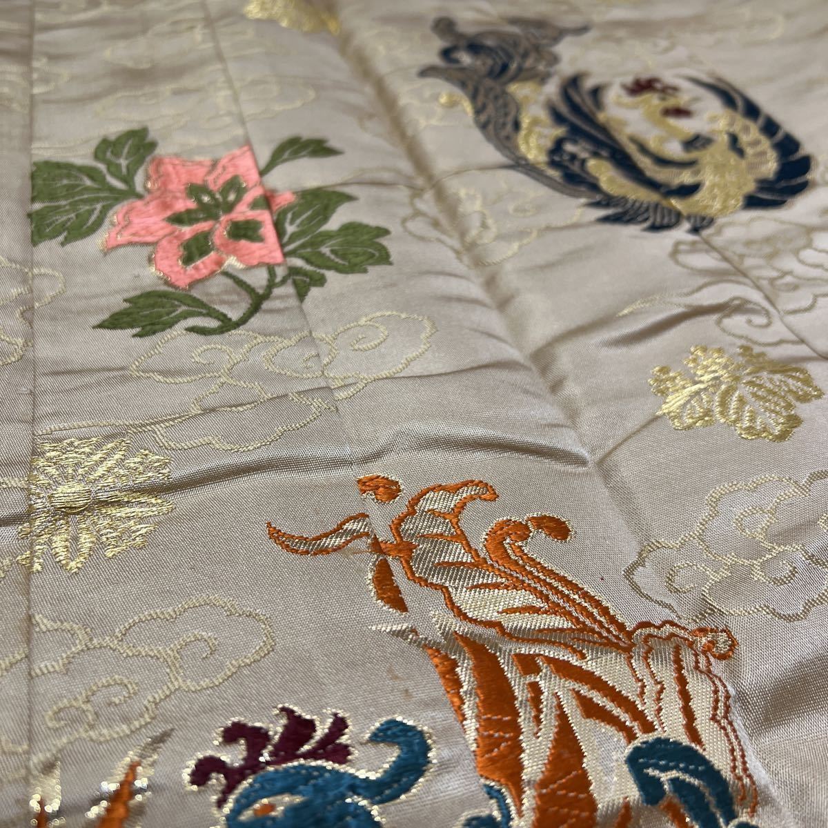 美品 曹洞宗【金襴九条袈裟】【座具】【帽子】 両山紋 禅 法要 美品 曹洞宗【金襴九条袈裟】【座具】【帽子】 両山紋 禅 法要