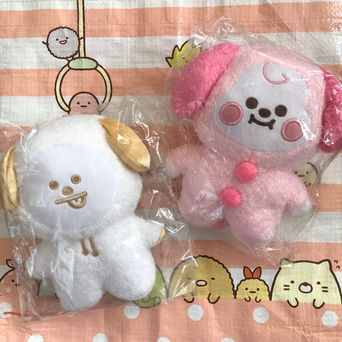 【未開封】BT21 ベビー たっとん キラキラたっとん basic ベーシック ピンク ぬいぐるみ Sサイズ チミー ジミン