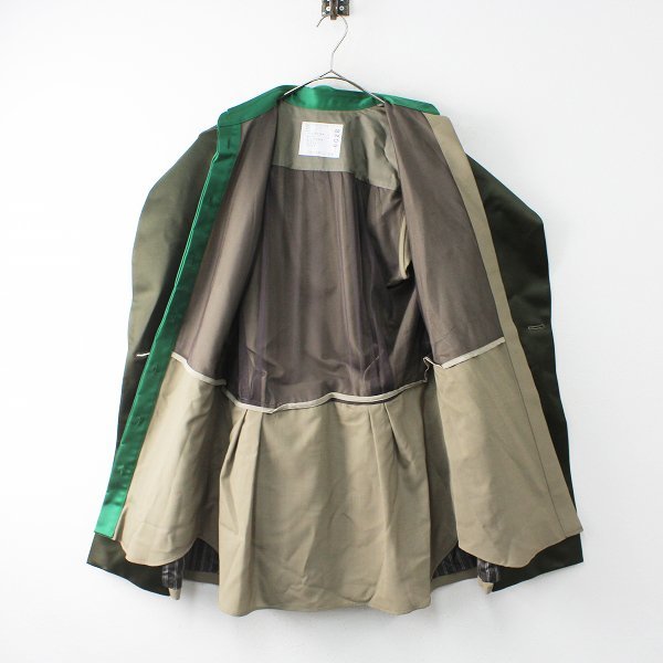美品 定価15.4万 2022SS コレクション sacai サカイ 22-06028 Suiting