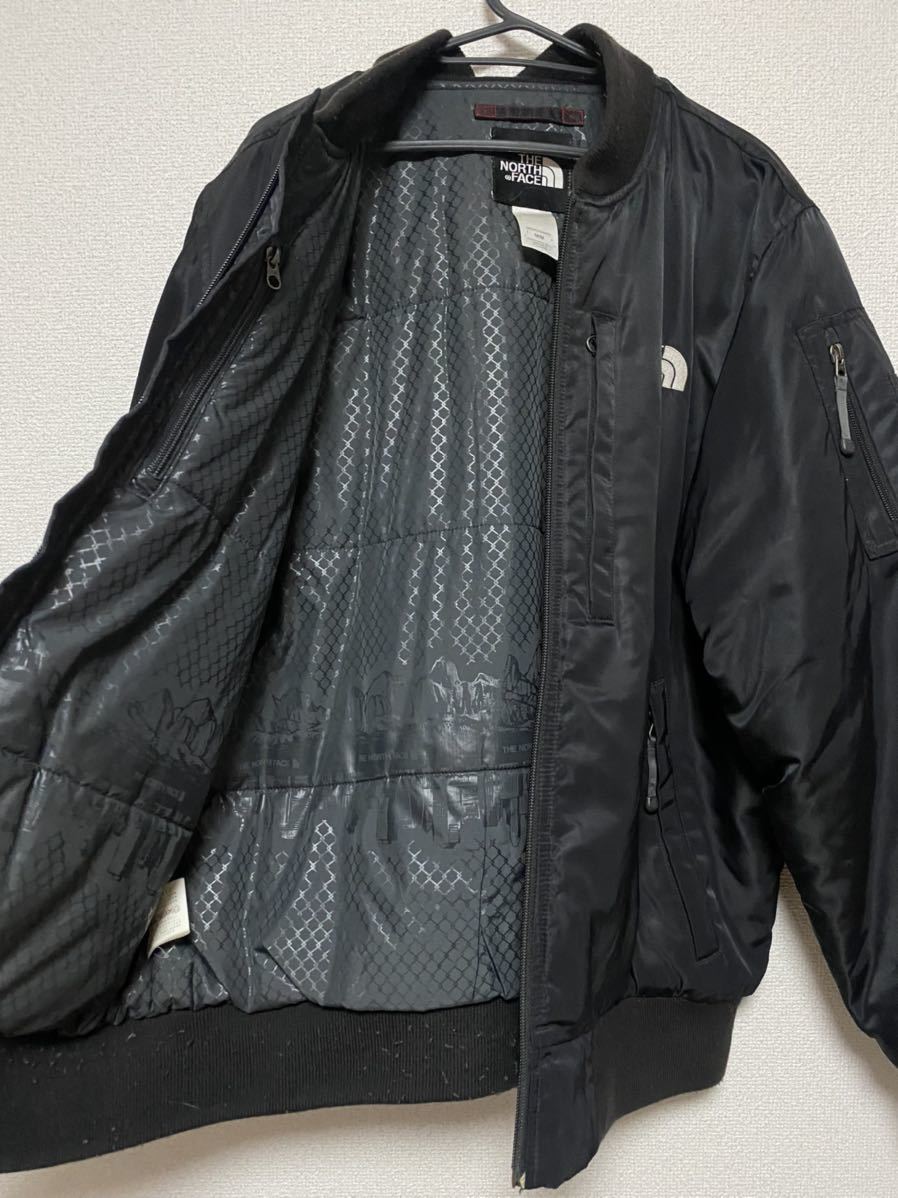 ノースフェイス MA-1 完全廃盤 激レア ブラック NY01470 ノースフェイス MA-1 完全廃盤 激レア ブラック NY01470