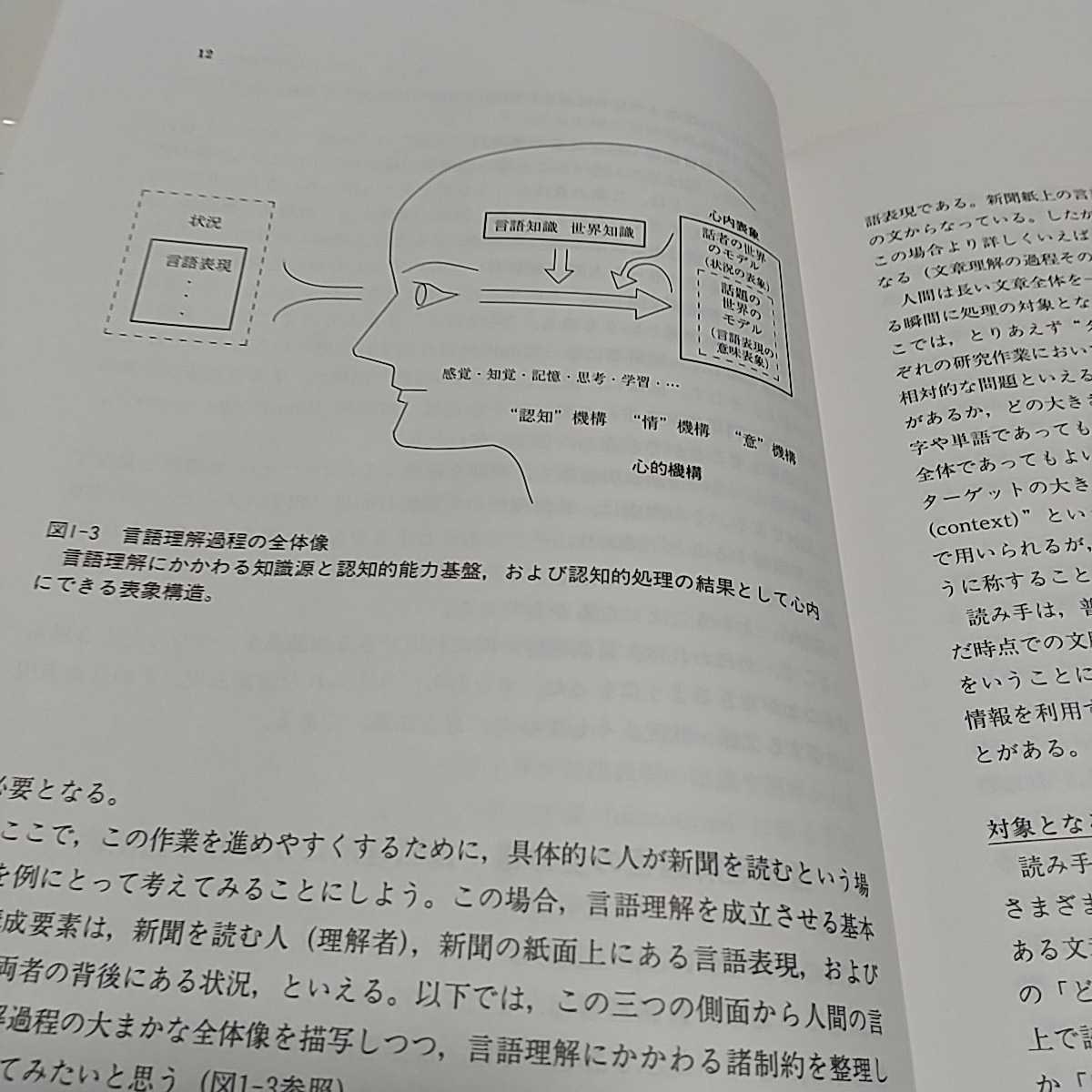 人間の言語情報処理 言語理解の認知科学 サイエンス社 1995年初版第2刷 中古 言語学 認知心理学 情報伝達 解析 02201F006