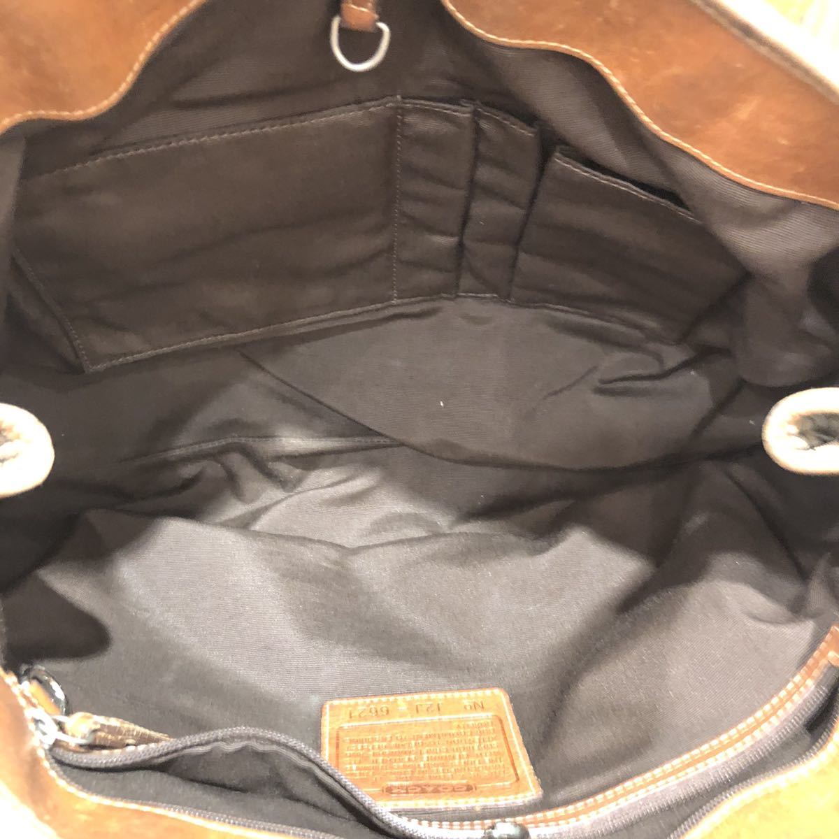 COACH コーチ ブランド ブラウン トートバッグ お洒落 レディース