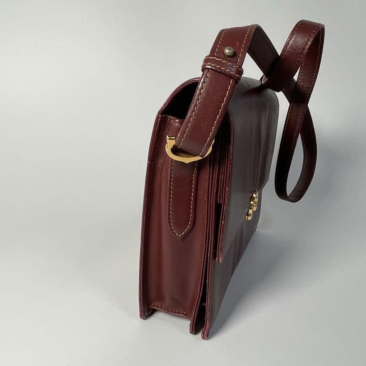 カルティエ Cartier ショルダーバッグ マストライン 保存袋付き_画像7