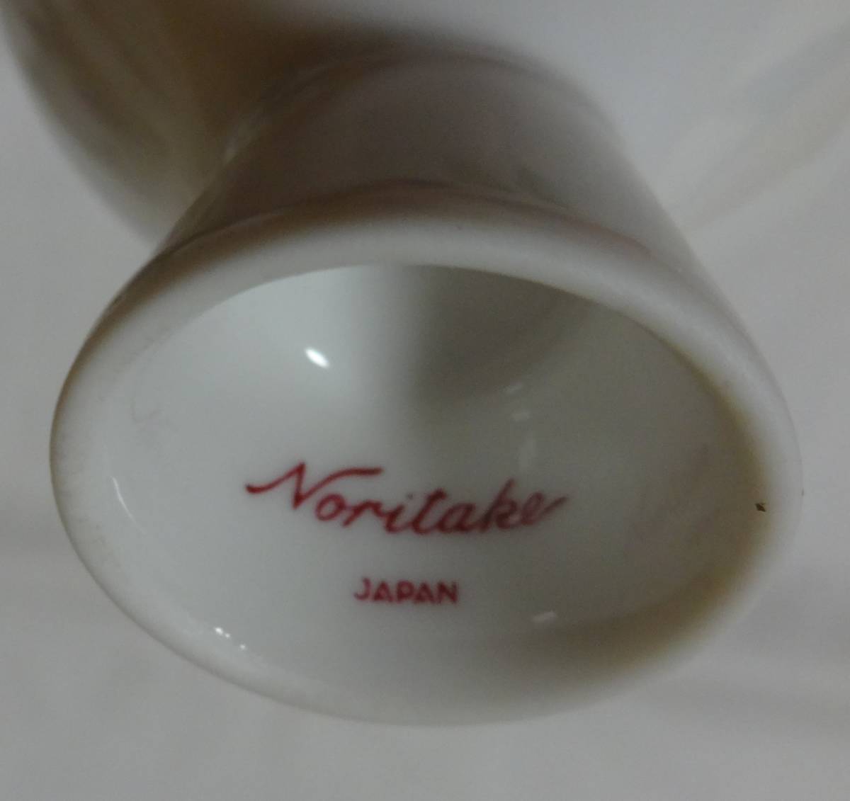 昭和時代の洋風柄の酒器、Noritakeノリタケ（徳利2本、猪口4個バラ模様）、NARUMIナルミ（猪口3個）、陶器製の画像6