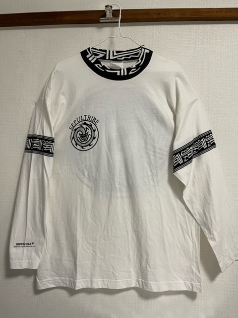 90s SEPULTURA Tシャツ VINTAGE SODOM PANTERA MEGADETH ANTHRAX ESTAMENT SLAYER METALLICA ALICE IN CHAINS fear of god トライバル柄