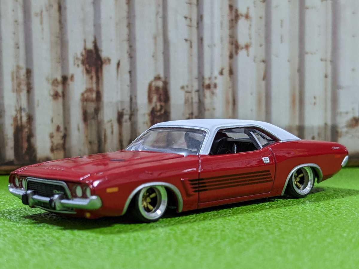 * редкость 1/64 Tomica размер Dodge Challenger модифицировано глубокий обод, низкая подвеска, кроме того различный выставляется!