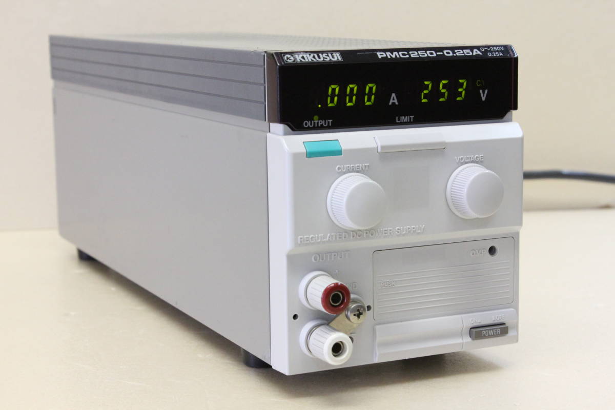 2021人気特価 KIKUSUI　PMC250-0.25A　直流安定化電源 電気計測器