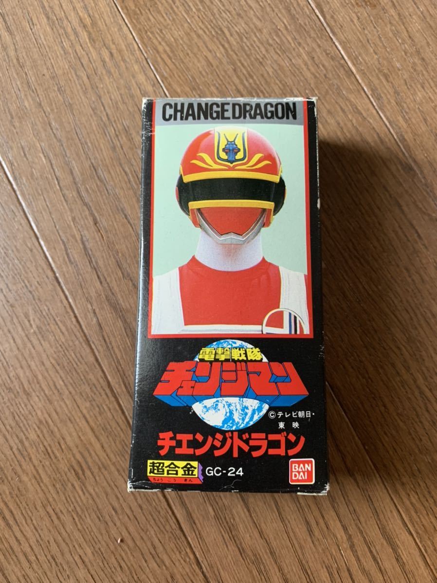 新品超合金 電撃戦隊チェンジマン チェンジドラゴン BANDAI ポピー