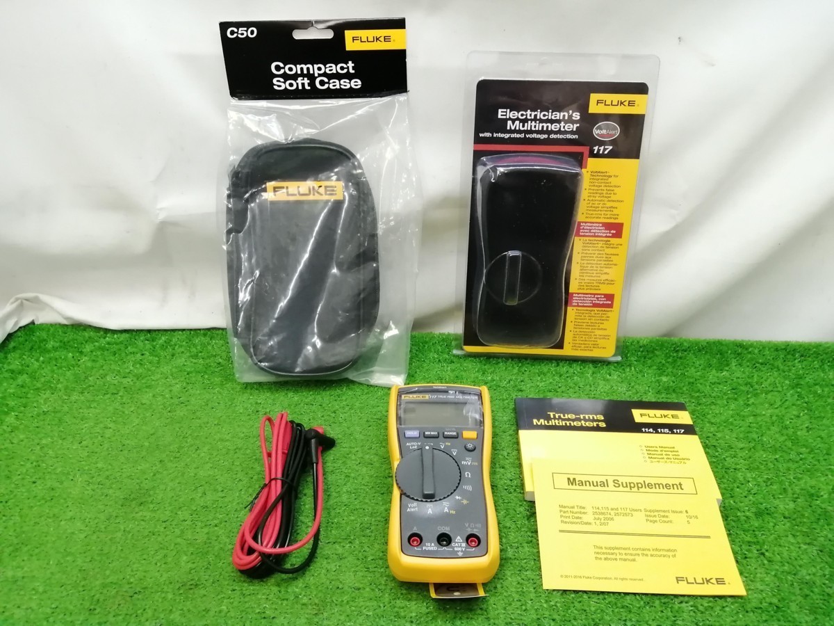 未使用品 FLUKE フルーク デジタルマルチメーター 商業用途 コンパクト