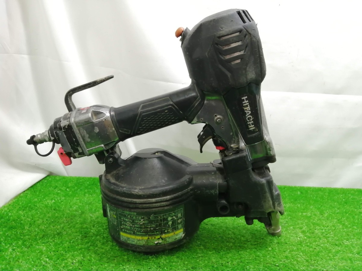 品 HITACHI 日立工機 65mm 高圧 ロール釘打機 NV65HR | ovale.eu