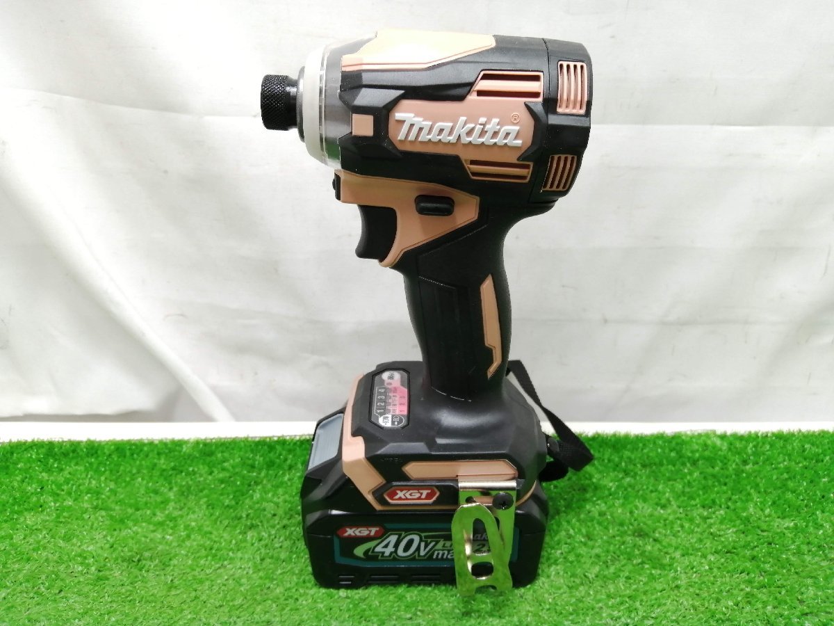 未使用品 makita マキタ 40Vmax 充電式 インパクトドライバ 2.5Ah