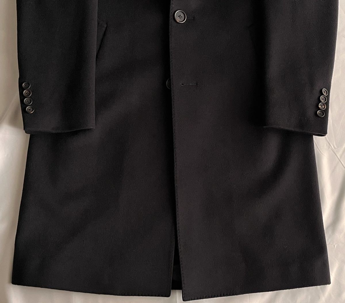 LARDINI 近年ロゴ ラルディーニ サイズ 44 シングル チェスターコート