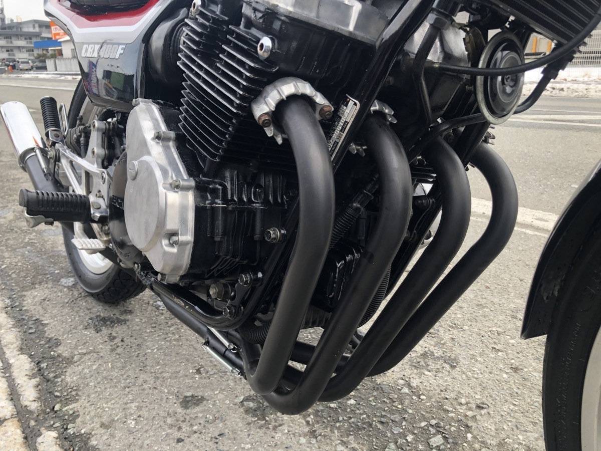 優れた品質 マフラー CBX400F アキヤン マフラー 6分割 4-2-1 メッキ
