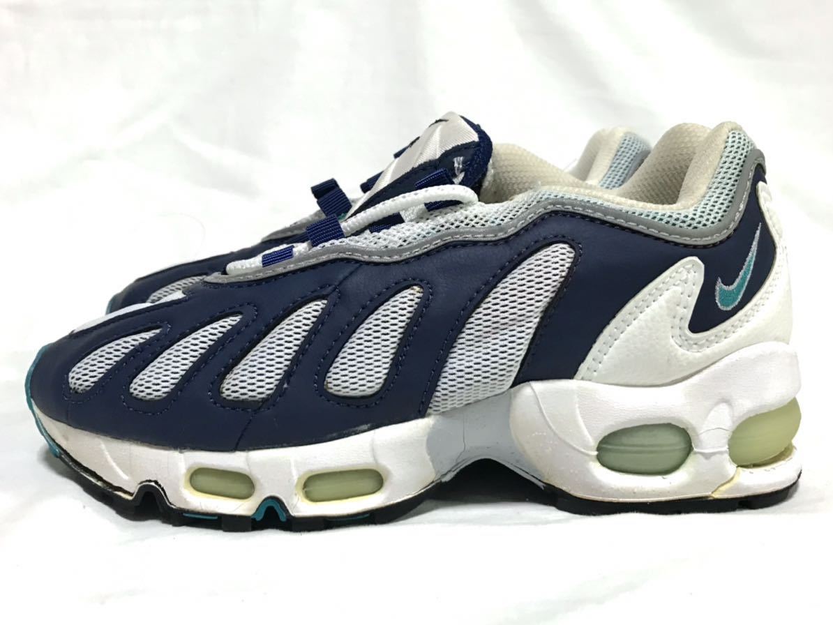 96年製】 NIKE W AIR MAX 96 ナイキ エアマックス96 白 紺 23.5 96年製】 NIKE W AIR MAX 96 ナイキ エアマックス96 白 紺 23.5