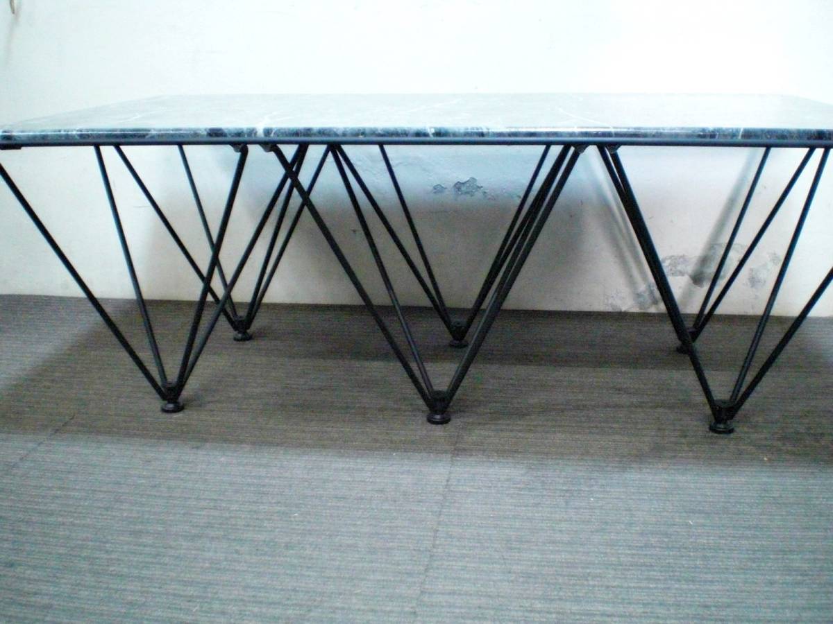 модный мрамор style low стол низкий стол центральный стол модный интерьер высота 38.5x ширина 105x глубина 60.NONAKA KIKAKU. средний план 
