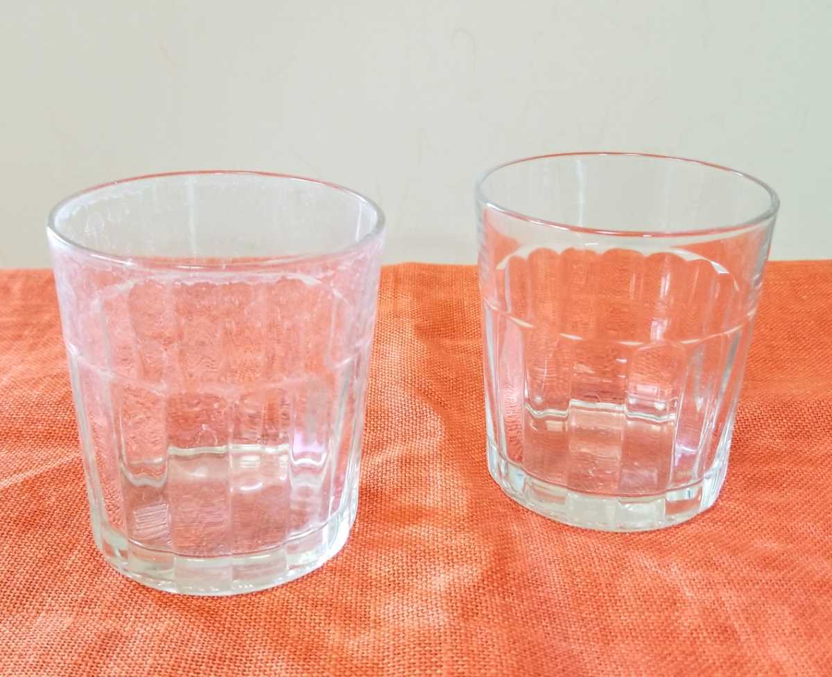 LIBBEY DURATUFF ロックグラス タンブラー　2個セット