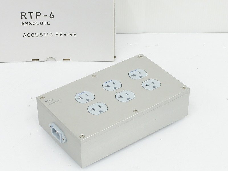 □□ACOUSTIC REVIVE RTP-6 ABSOLUTE 6口電源タップ アコースティック