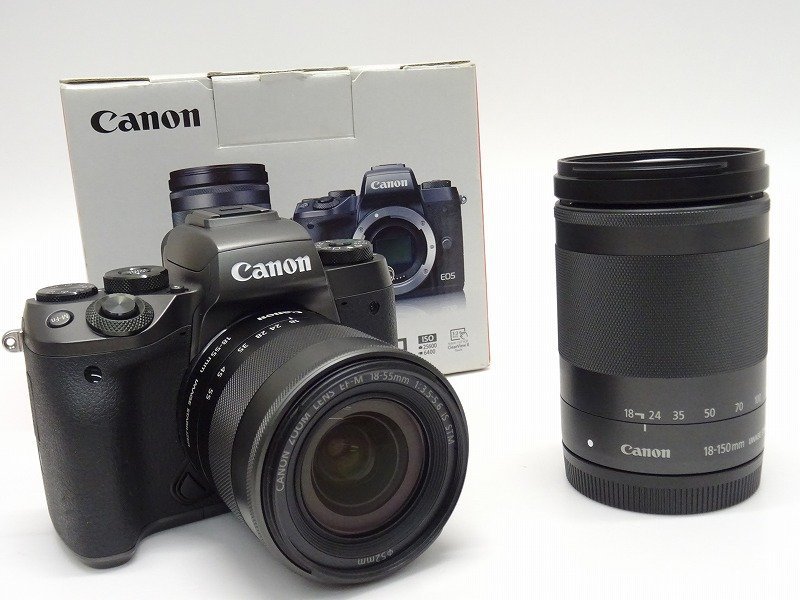 ○○Canon EOS M5/EF-M 18-150mm/18-55mm ミラーレス 一眼レフカメラ ○○Canon EOS M5/EF-M 18-150mm/18-55mm ミラーレス 一眼レフカメラ