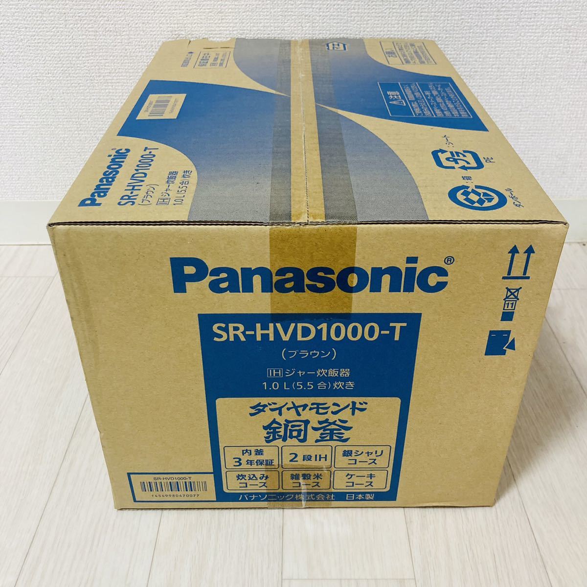 Panasonic 5.5合炊き SR-HVD1000-T 炊飯器 | www