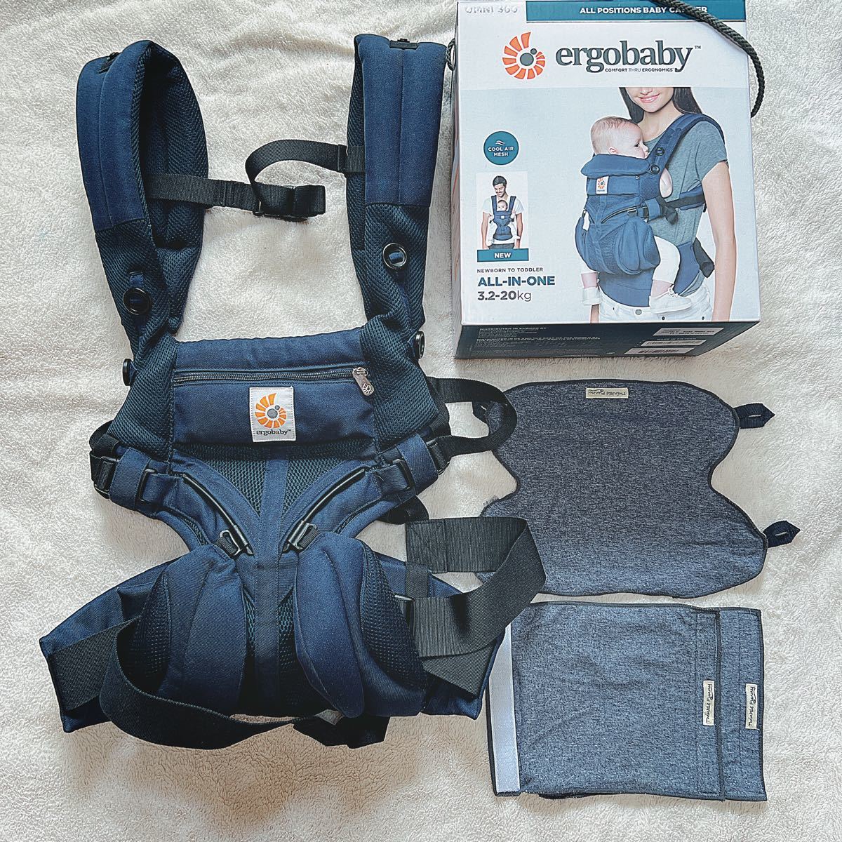 超激安定番】 Ergobaby - エルゴ オムニ 360 クールエア メッシュ