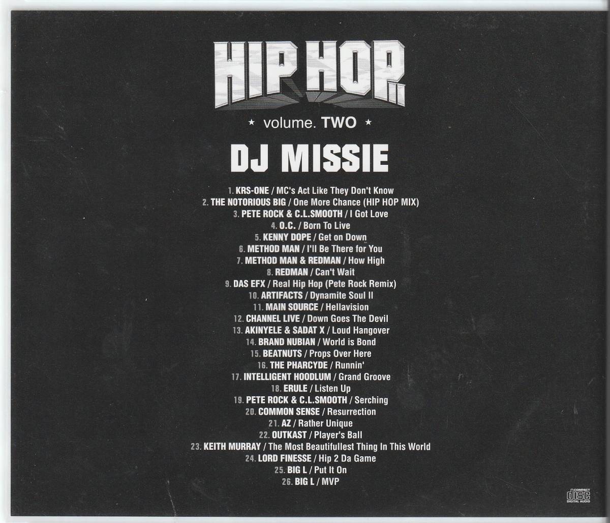 DJ MISSIE HIP HOP Vol.1〜7 mixCD 7枚セット DJ MISSIE HIP HOP vol.1〜vol.7 mix CDセット DJ MISSIE HIP