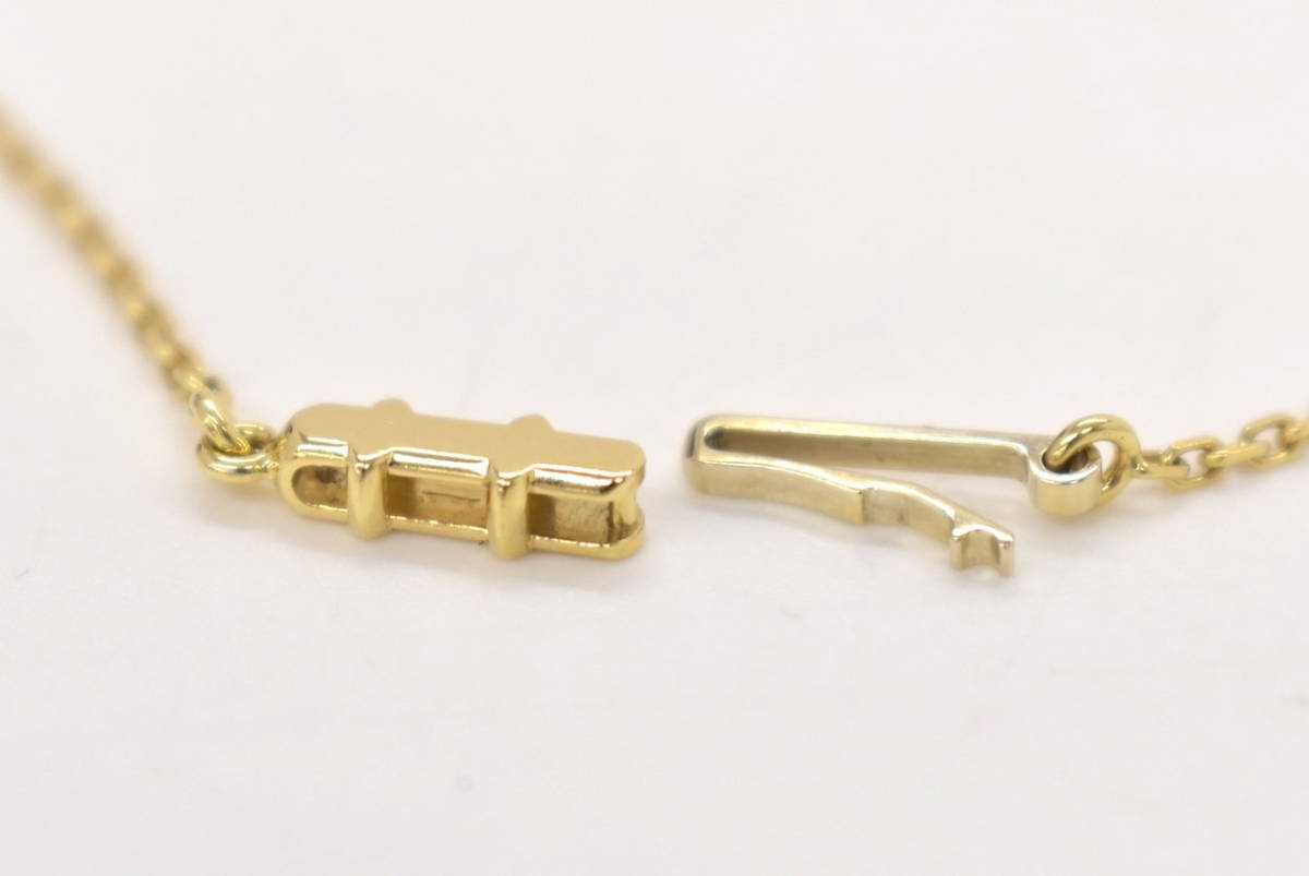 Cartier necklace Dragon Mini Wish knot diamond necklace 750 K18 Gold 67400A certificate box attaching - 2207LK002