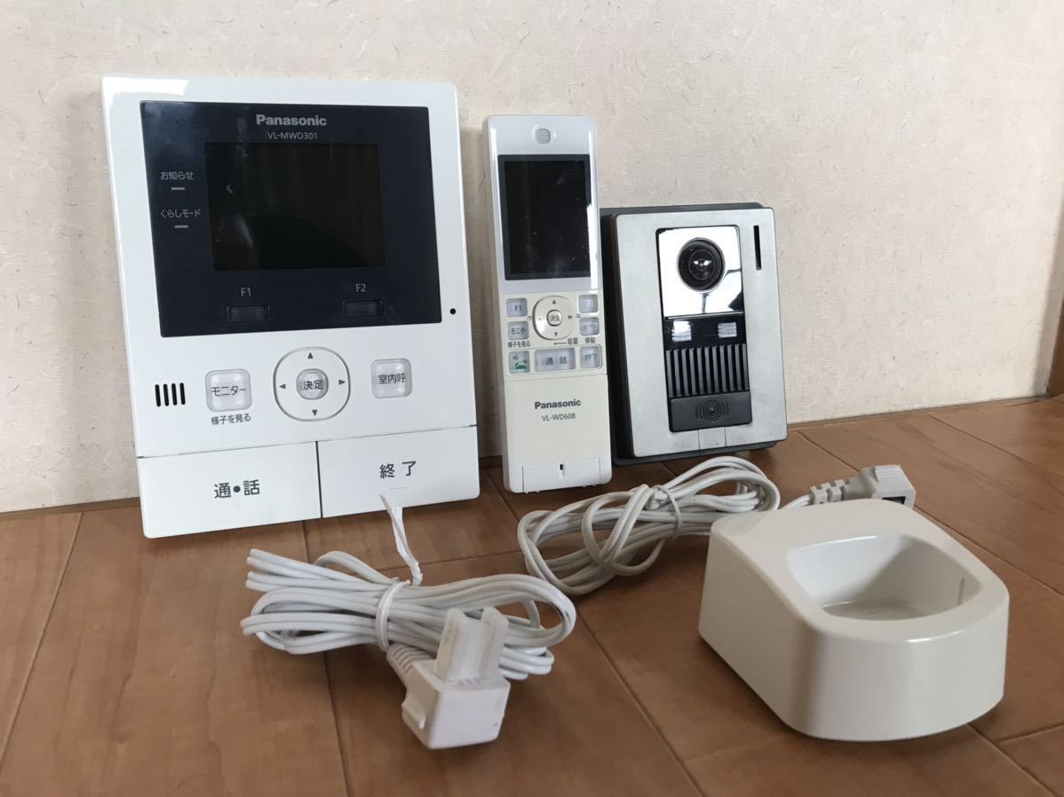 Panasonic VL-MWD301 親機 VL-WD608 子機 VL-V570L-S玄関子機 Panasonic VL-MWD301 親機 VL-WD608 子機 VL-V570L-S玄関子機