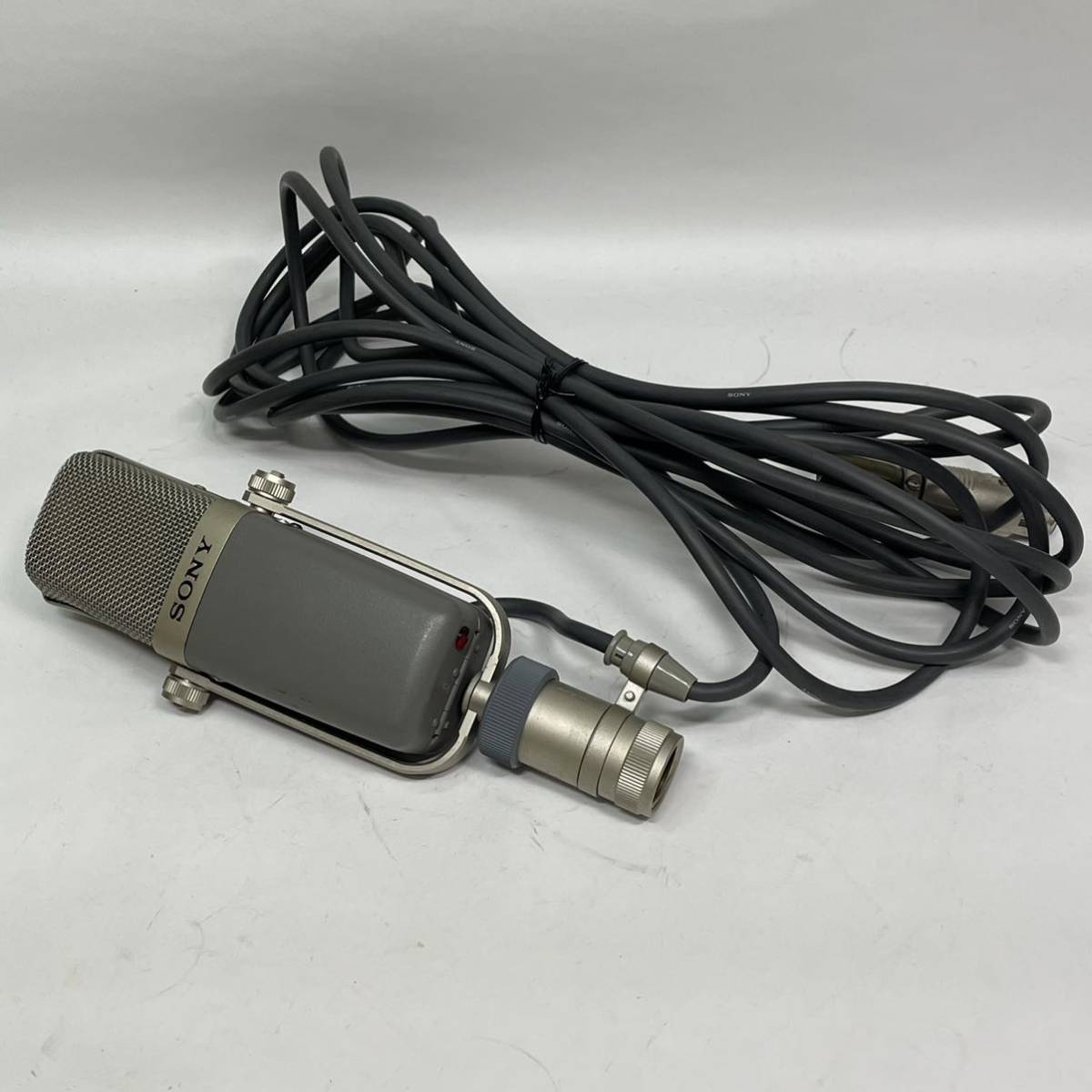 未チェック SONY C-38B ソニー コンデンサーマイク 現状品 マイク