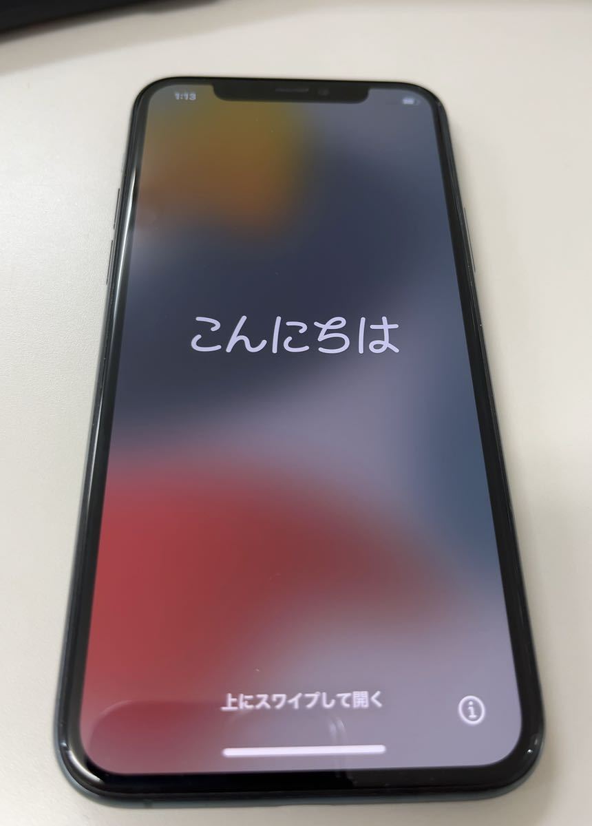 美品】iPhone11pro スペースグレイ SIMフリー スペースグレー 64gb