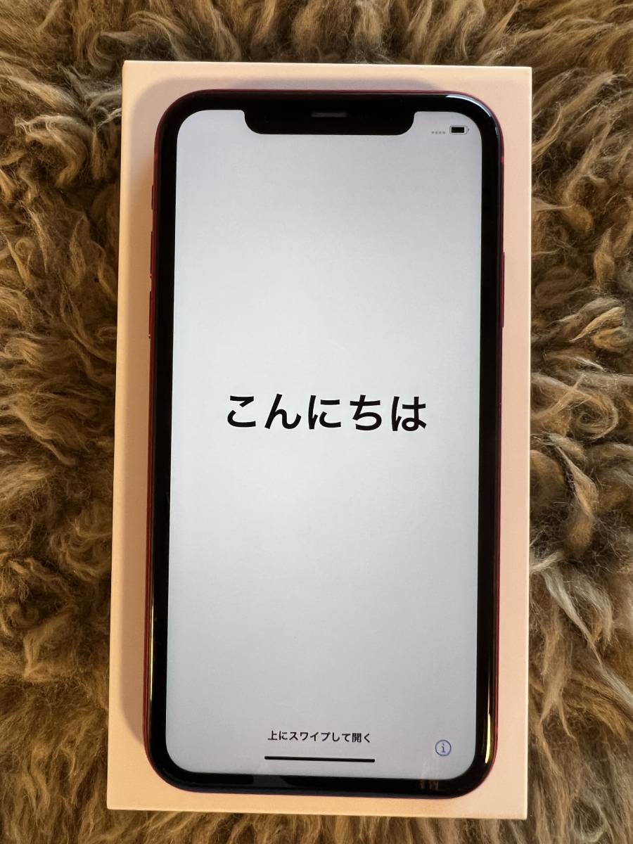 箱付き】iPhone11 64GB （PRODUCT）RED MWLV2J/A SIMロック解除済み