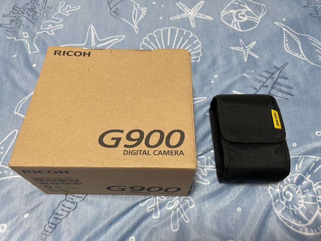 リコー RICOH G900 開封品 ほぼ未使用 工事現場 カメラケース付き