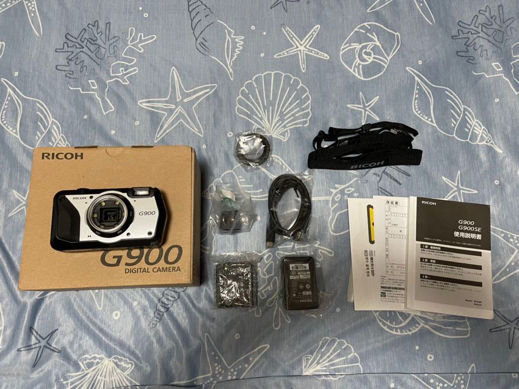 リコー RICOH G900 開封品 ほぼ未使用 工事現場 カメラケース付き