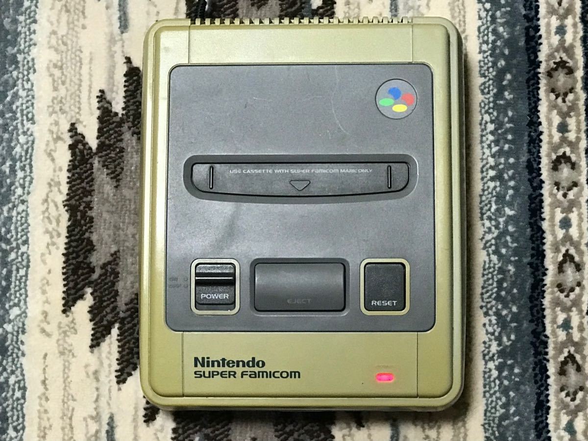 【通電確認】スーパーファミコン　フル装備　ジャンク扱い  スーパーファミコン 任天堂 SFC ファミコン本体