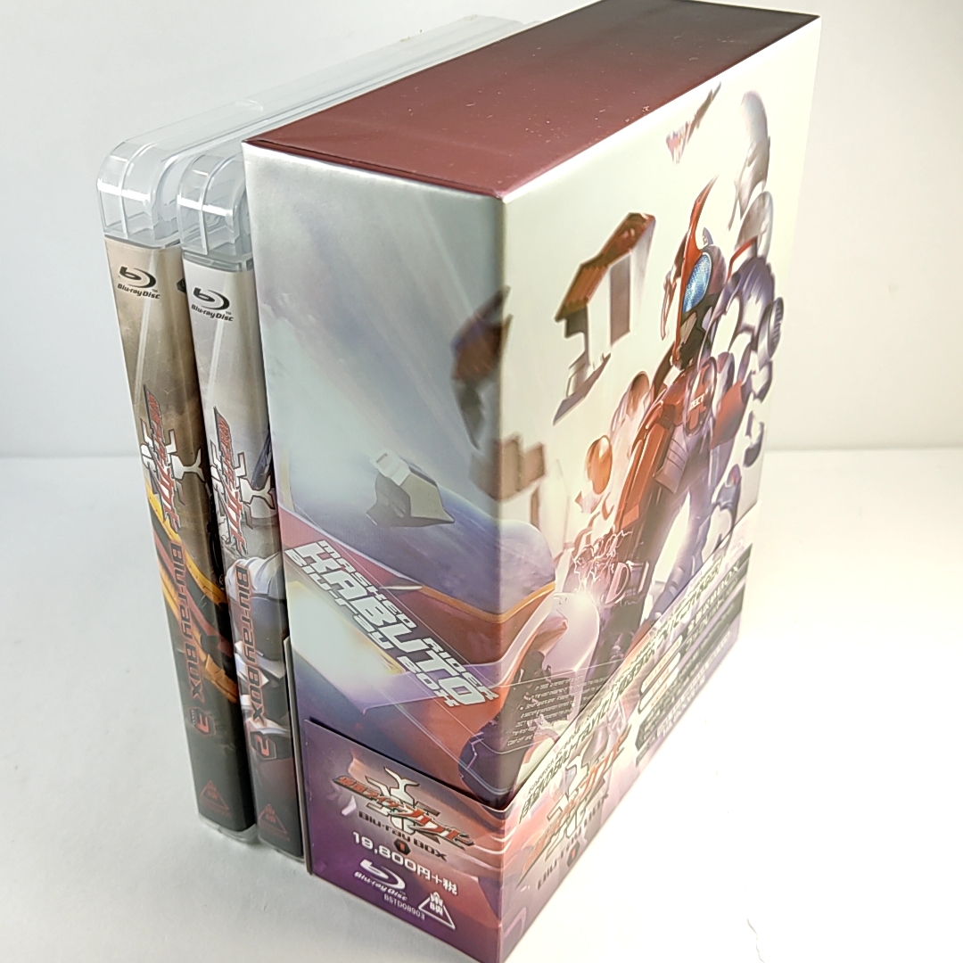 ■送料無料■ 仮面ライダーカブト Blu-ray BOX 全3巻セット (初回限定版 全巻収納BOX帯付)