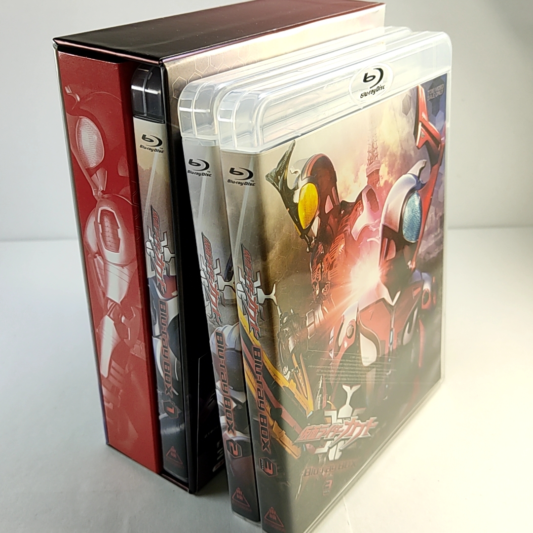 □送料無料□ 仮面ライダーカブト Blu-ray BOX 全3巻セット (初回限定