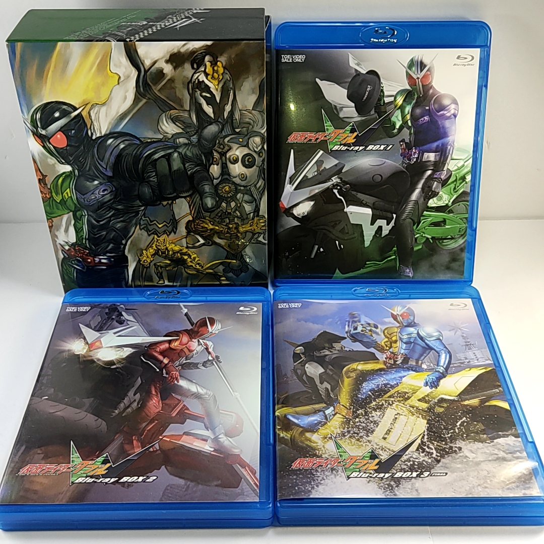 仮面ライダーW (ダブル) Blu-ray BOX 全3巻-