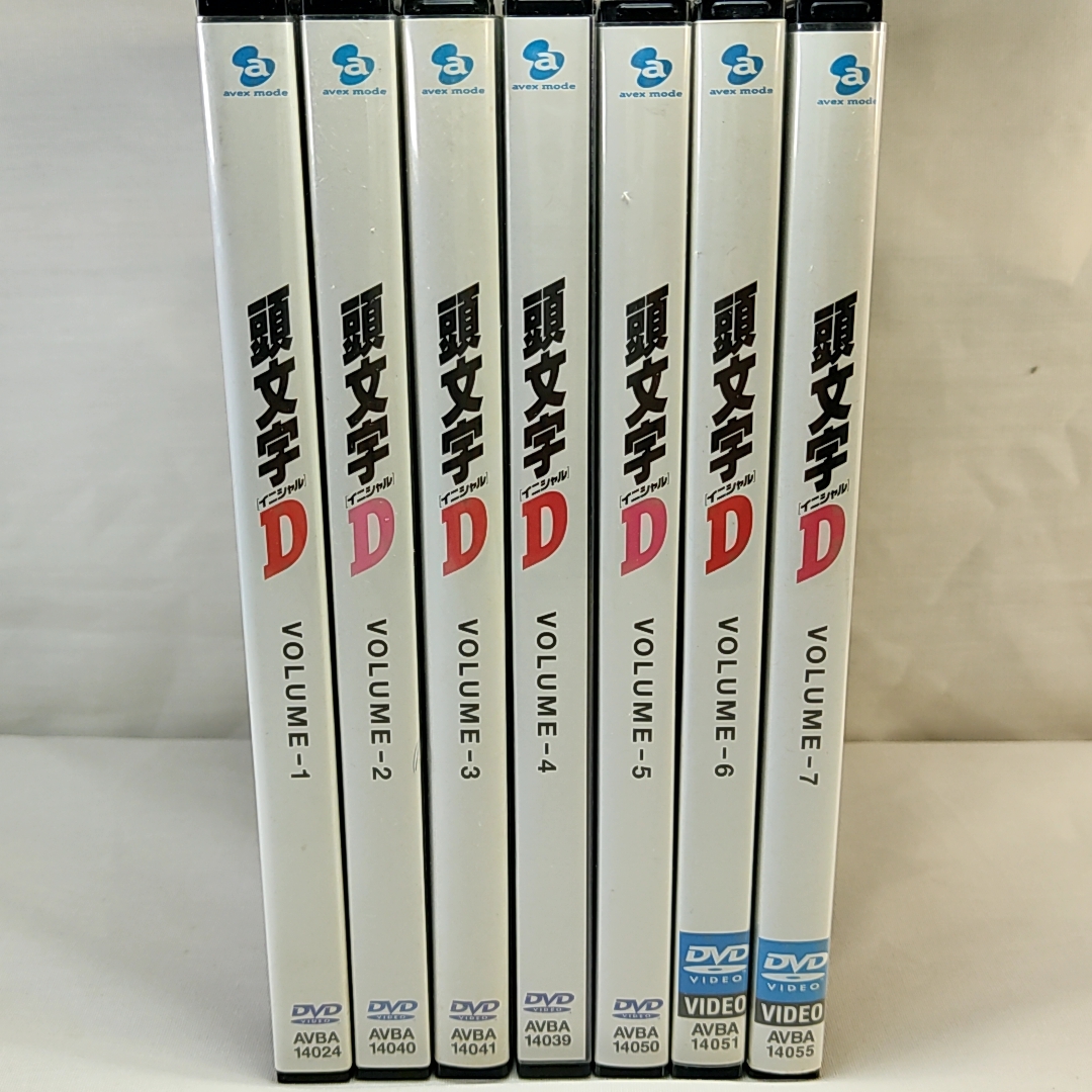 即決 頭文字D First STAGE (第1期) DVD 全7巻セット(あ行)｜売買された