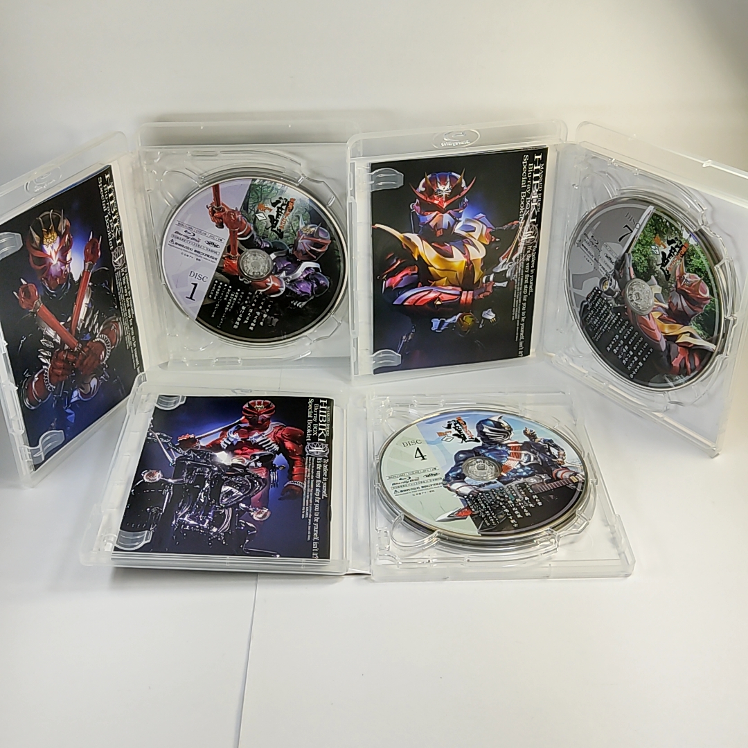 クーポンで3000円引　仮面ライダー響鬼 Blu-ray BOX 初回版BOX付 全3巻セット　帯　スペーサー付_画像5